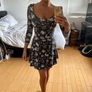 American Eagle Outfitters Charcoal Grey dress XS